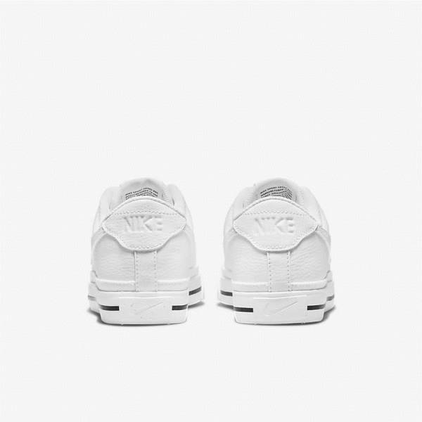 Women's Nike Court Legacy Next Nature Sneakers White / Black / White | NK762EJW