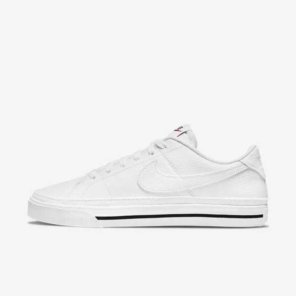 Women\'s Nike Court Legacy Next Nature Sneakers White / Black / White | NK762EJW