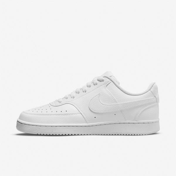 Women\'s Nike Court Vision Low Next Nature Sneakers White | NK231RUF