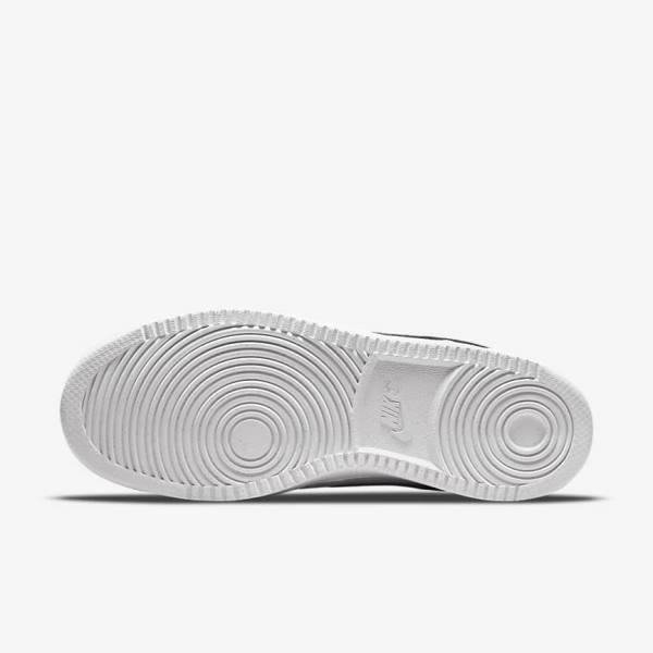 Women's Nike Court Vision Low Next Nature Sneakers White / Black | NK289BOT