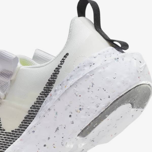 Women's Nike Crater Impact Sneakers White / Black | NK692SWJ