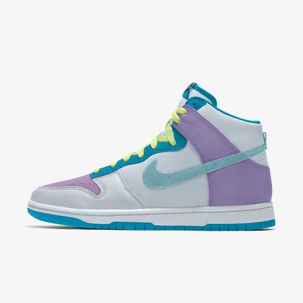 Women\'s Nike Dunk High By You Custom Sneakers Multicolor | NK890AEO