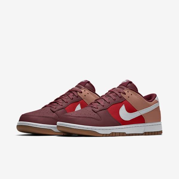 Women's Nike Dunk Low By You Custom Sneakers Multicolor | NK641ZYT