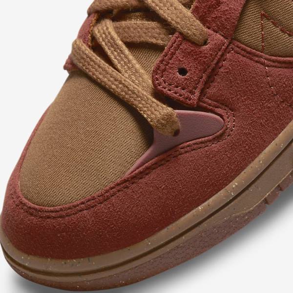 Women's Nike Dunk Low Disrupt 2 Sneakers Brown / Orange / Red / Pink | NK245JGW