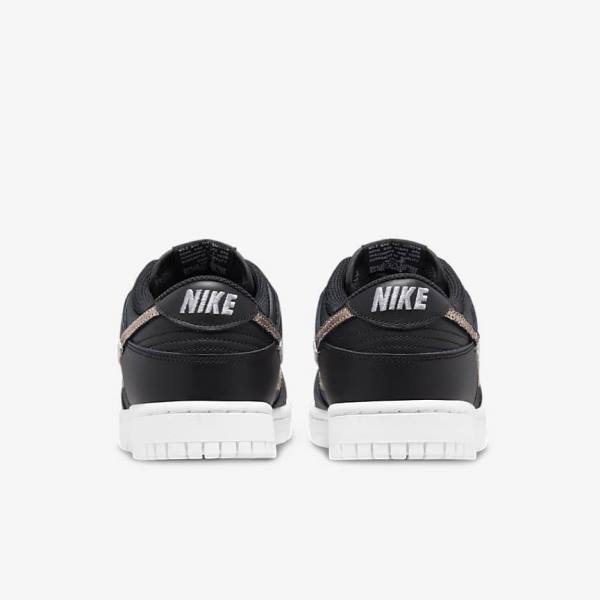 Women's Nike Dunk Low SE Sneakers Black / Multicolor | NK271HFJ