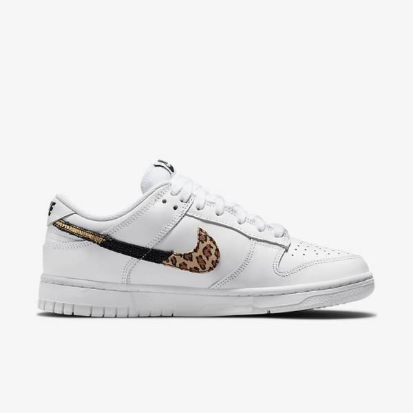 Women's Nike Dunk Low SE Sneakers White / Multicolor | NK512AQK