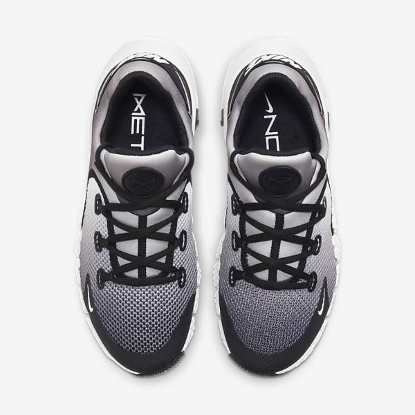 Women's Nike Free Metcon 4 Training Shoes Black / Pink | NK490NIT