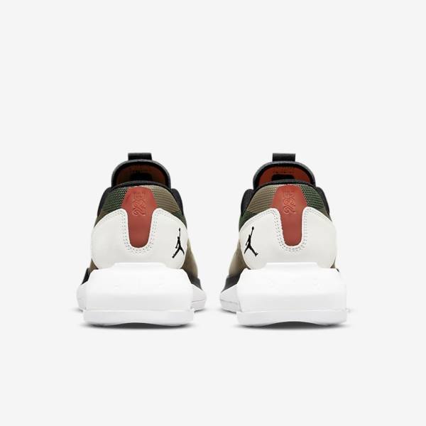 Women's Nike Jordan Air 200E Sneakers Olive / White / Brown / Red | NK504EVG