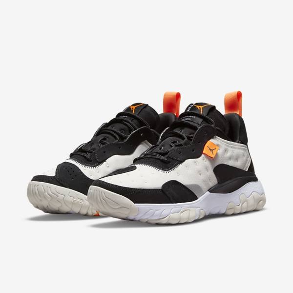 Women's Nike Jordan Delta 2 Sneakers Black / White / Orange | NK896SEX