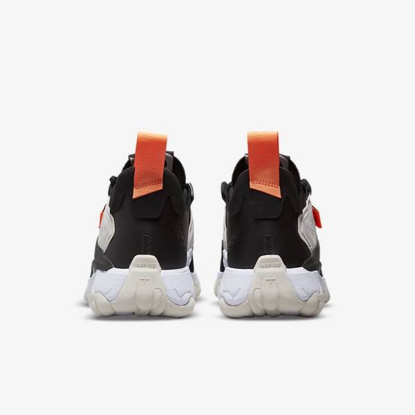 Women's Nike Jordan Delta 2 Sneakers Black / White / Orange | NK896SEX