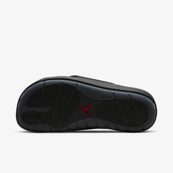 Women's Nike Jordan Sophia Slides Black / Red | NK879EMJ