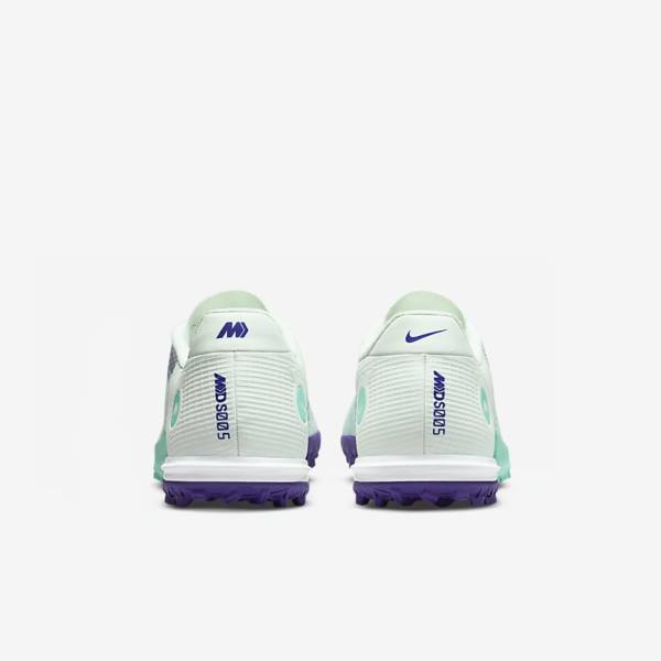 Women's Nike Mercurial Dream Speed Vapor 14 Academy TF Turf Football Shoes Green / Purple / Green | NK972OAR