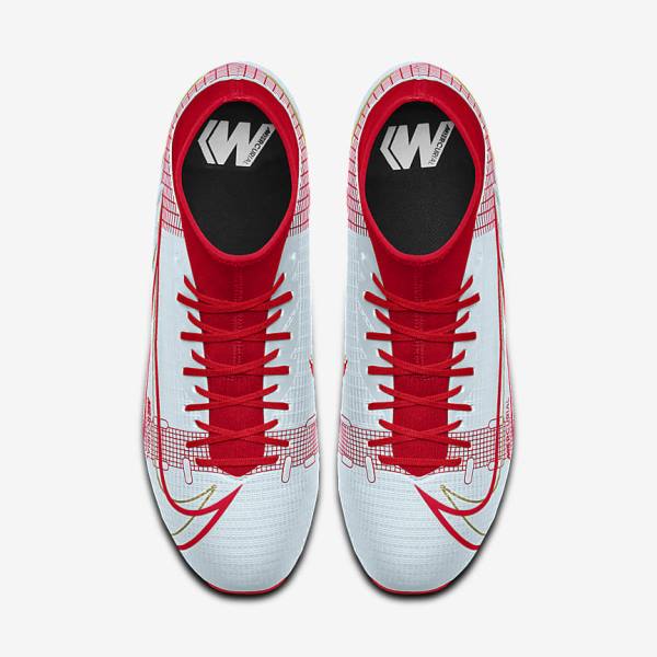 Women's Nike Mercurial Superfly 8 Academy By You Custom Football Shoes Multicolor | NK546OJL