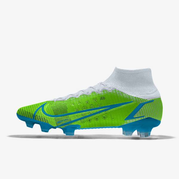 Women\'s Nike Mercurial Superfly 8 Elite By You Custom Football Shoes Multicolor | NK054ZQL