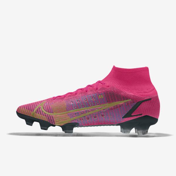 Women\'s Nike Mercurial Superfly 8 Elite By You Custom Football Shoes Multicolor | NK726BUE