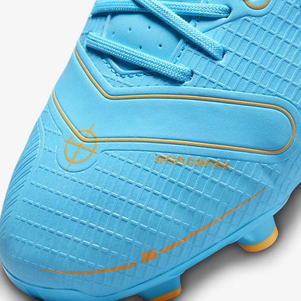 Women's Nike Mercurial Vapor 14 Academy MG Multi-Ground Football Shoes Blue / Orange | NK026SCP