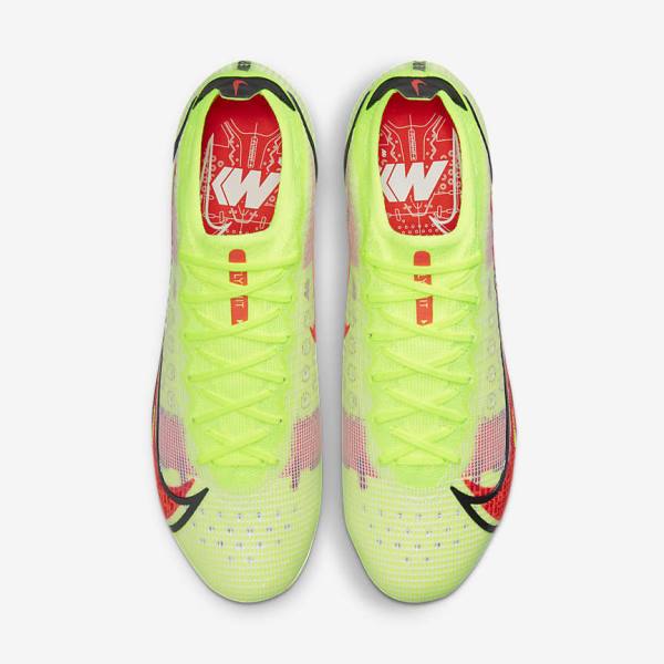 Women's Nike Mercurial Vapor 14 Elite SG-Pro AC Soft-Ground Football Shoes Black / Light Red | NK243ELD