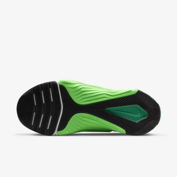 Women's Nike Metcon 7 Training Shoes Black / Green / Pink / White | NK513NCB