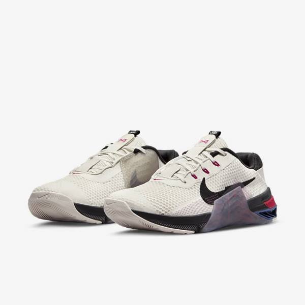 Women's Nike Metcon 7 Training Shoes Light Pink / Metal | NK613DJY