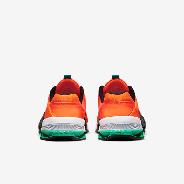 Women's Nike Metcon 7 Training Shoes Orange / Dark Grey / Turquoise / White | NK590DPJ