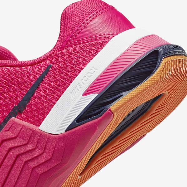 Women's Nike Metcon 7 Training Shoes Pink / Yellow / Blue | NK915OFM