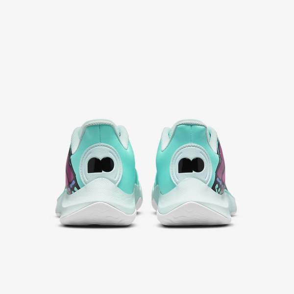 Women's Nike NikeCourt Air Zoom GP Turbo Naomi Osaka Tennis Shoes Turquoise / Black / Fuchsia / Turquoise | NK205XUN