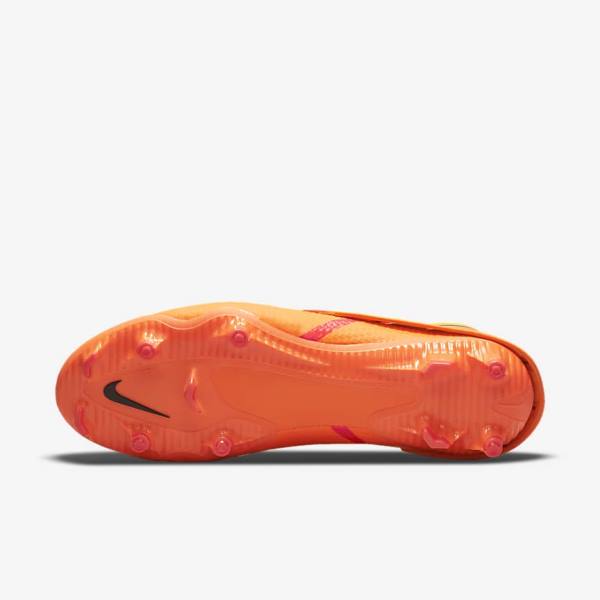 Women's Nike Phantom GT2 Academy FlyEase MG Multi-Grounds Football Shoes Orange / Light Red / Black | NK564IUC