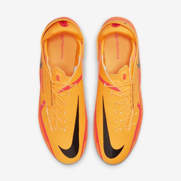 Women's Nike Phantom GT2 Academy FlyEase MG Multi-Grounds Football Shoes Orange / Light Red / Black | NK564IUC