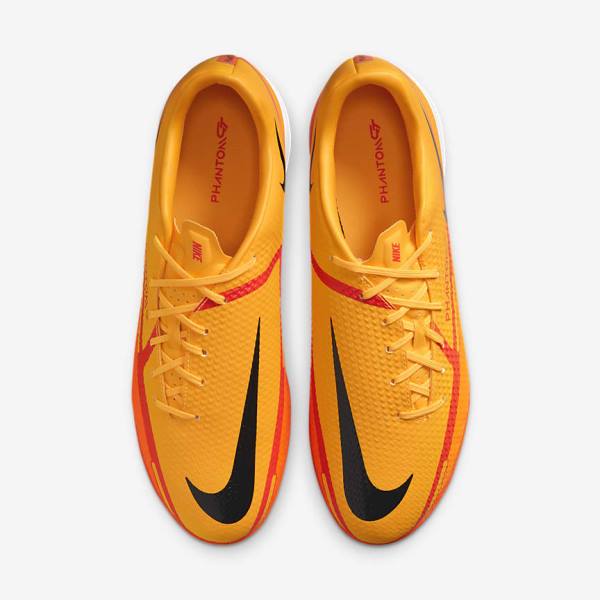 Women's Nike Phantom GT2 Academy IC Indoor-Court Football Shoes Orange / Light Red / Black | NK695CPV