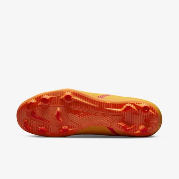 Women's Nike Phantom GT2 Club MG Multi-Ground Football Shoes Orange / Light Red / Black | NK864JCX