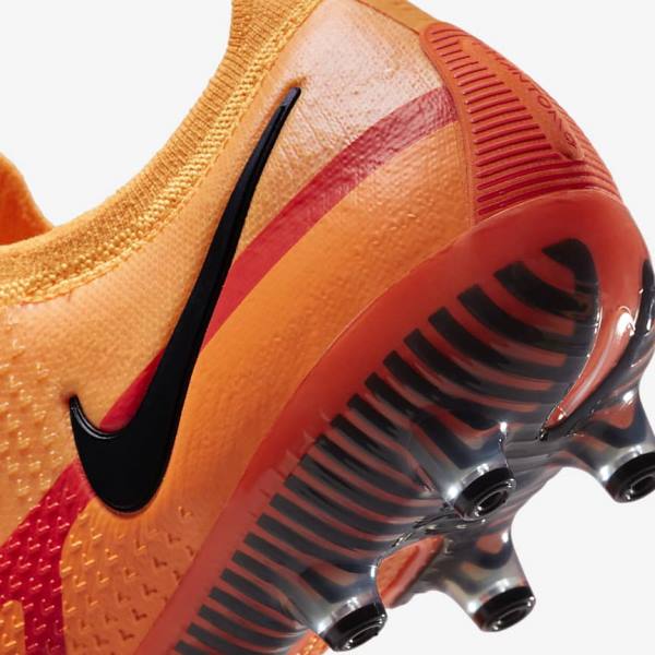 Women's Nike Phantom GT2 Elite AG-Pro Artificial-Grass Football Shoes Orange / Light Red / Black | NK289QTV