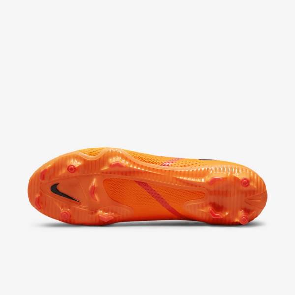 Women's Nike Phantom GT2 Pro FG Firm-Ground Football Shoes Orange / Light Red / Black | NK136TPU