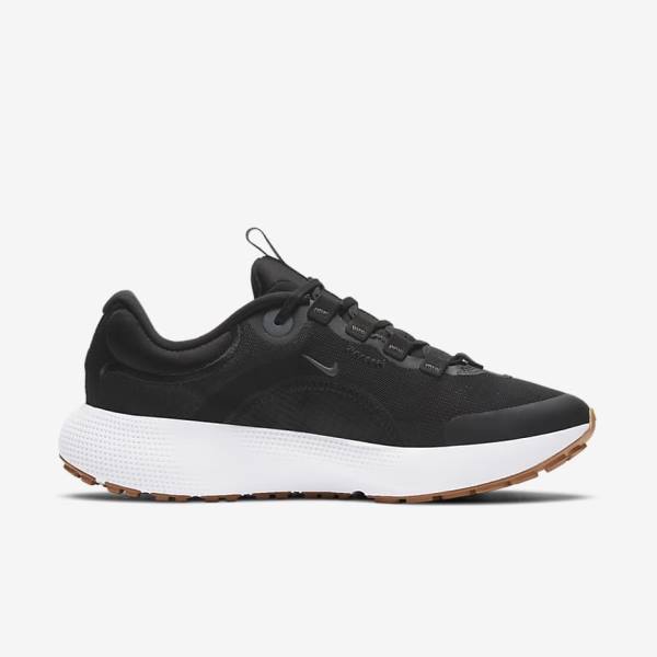 Women's Nike React Escape Run Road Running Shoes Black / Dark Grey / White / Black | NK284UDZ