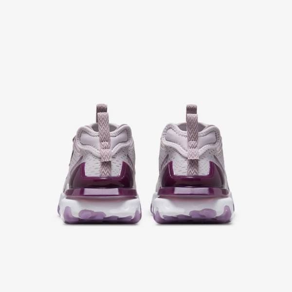 Women's Nike React Vision Sneakers Purple | NK280INT