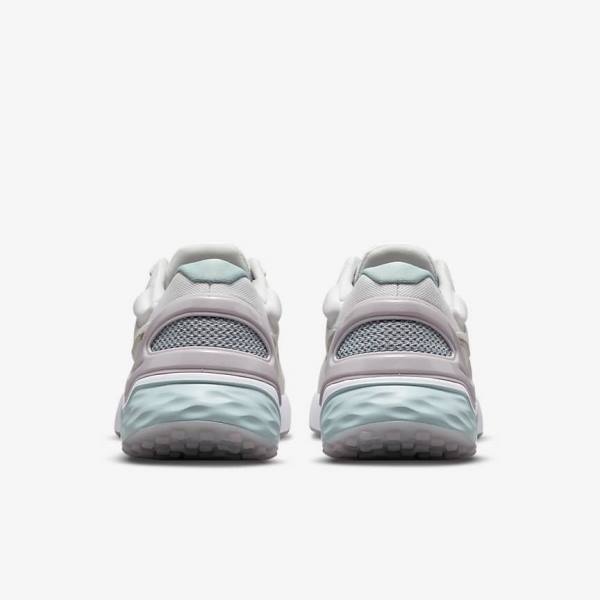 Women's Nike Renew Run 3 Premium Road Running Shoes Metal / Grey | NK405VNX