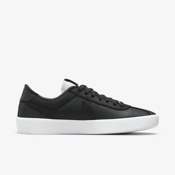 Women's Nike SB Bruin React Skate Shoes Dark Grey / White / Black | NK906TEC