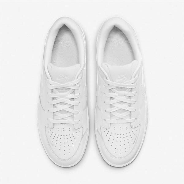 Women's Nike SB Force 58 Premium Sneakers White | NK305JLO