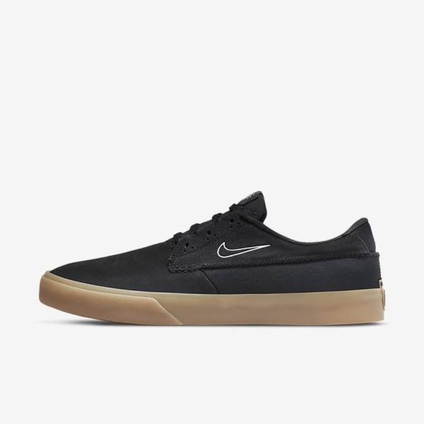 Women\'s Nike SB Shane Skate Shoes Black | NK601QXS