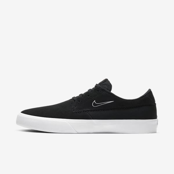 Women\'s Nike SB Shane Sneakers Black / White | NK897REP