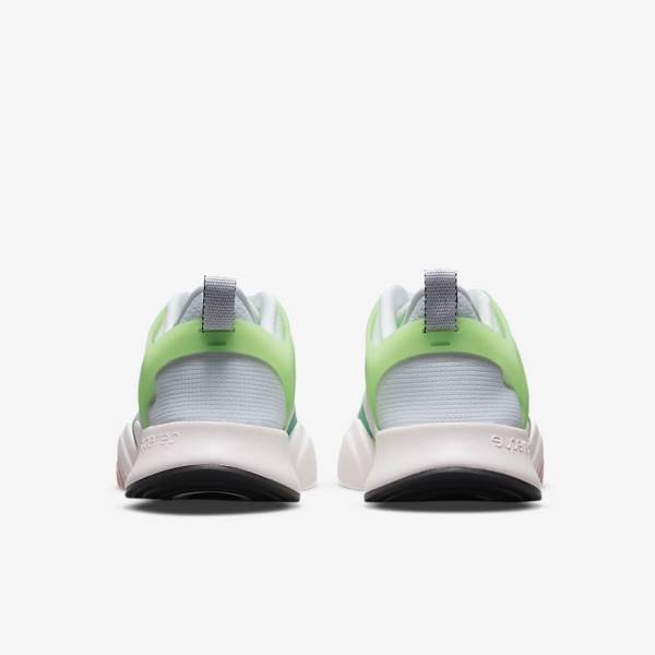 Women's Nike SuperRep Go 2 Training Shoes White / Green / Light Pink / Black | NK041LCD