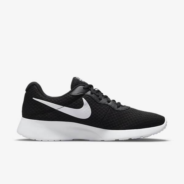 Women's Nike Tanjun Sneakers Black / White | NK246IYS