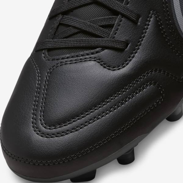 Women's Nike Tiempo Legend 9 Club MG Multi-Ground Football Shoes Black / Dark Grey | NK715BZG