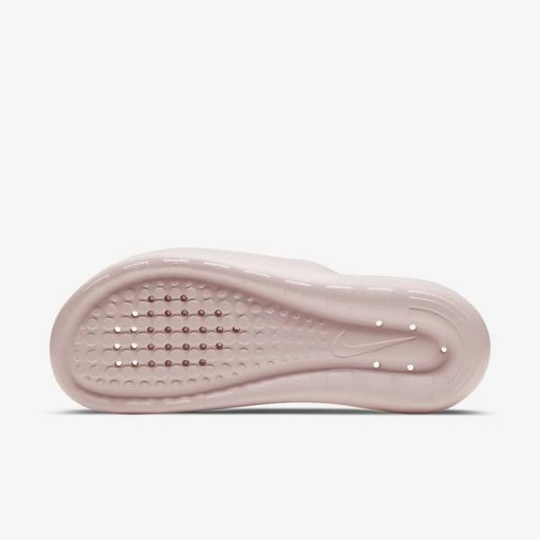 Women's Nike Victori One Shower Slides Rose / Rose / White | NK918POY