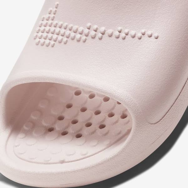 Women's Nike Victori One Shower Slides Rose / Rose / White | NK918POY