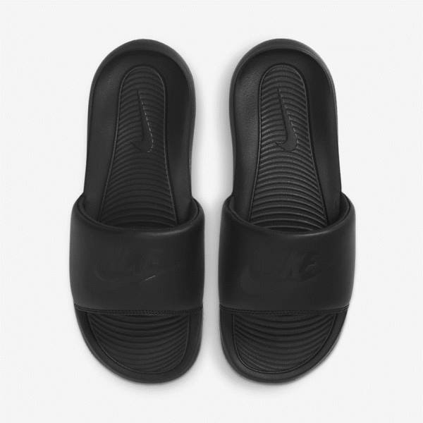 Women's Nike Victori One Slides Black | NK876HEX