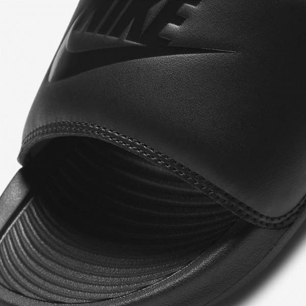 Women's Nike Victori One Slides Black | NK876HEX