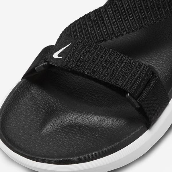 Women's Nike Vista Sandals Black / White | NK061KUC