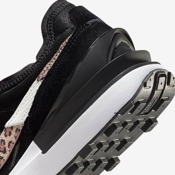 Women's Nike Waffle One SE Sneakers Black / Multicolor | NK247TUD