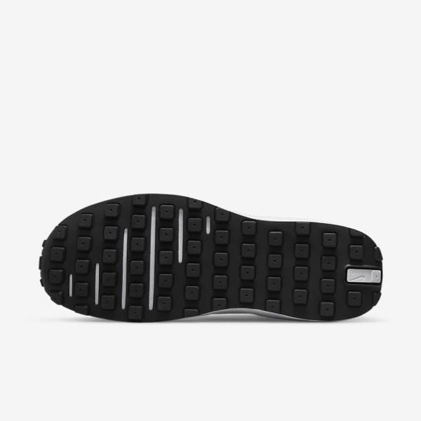 Women's Nike Waffle One Sneakers White / Black / White | NK174ICW