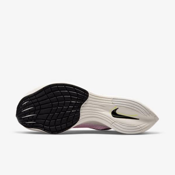 Women's Nike ZoomX Vaporfly Next% 2 Road Racing Running Shoes White / Black / Black | NK198PEF